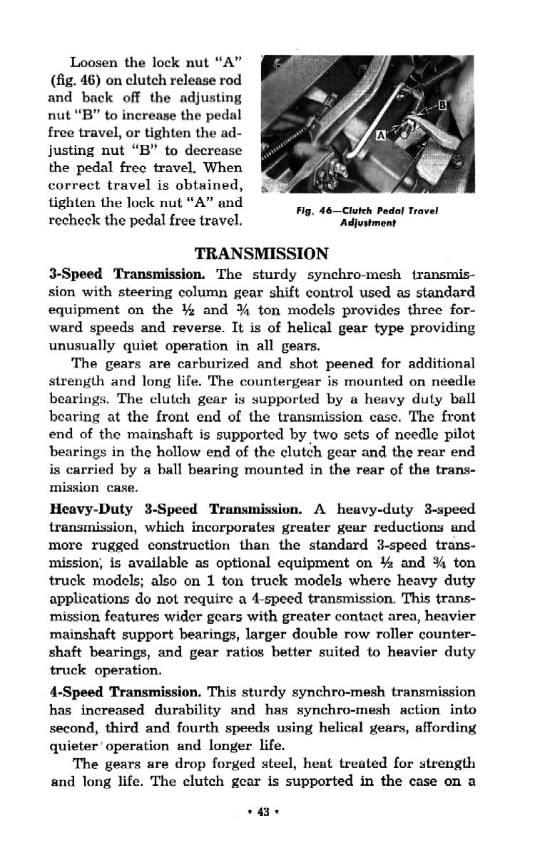 1959 Chevrolet Truck Operators Manual Page 15